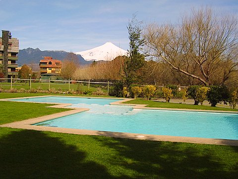 Departamento frente a Playa Grande, arriendo turístico Pucón